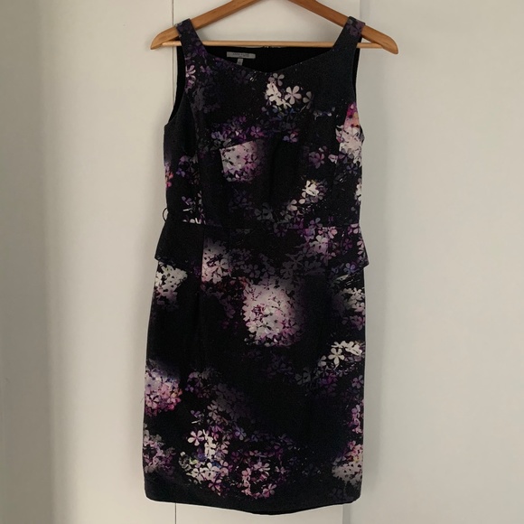 Anne Klein Floral Shift Dress - Picture 1 of 5